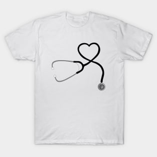 Stethoscope Heart T-Shirt